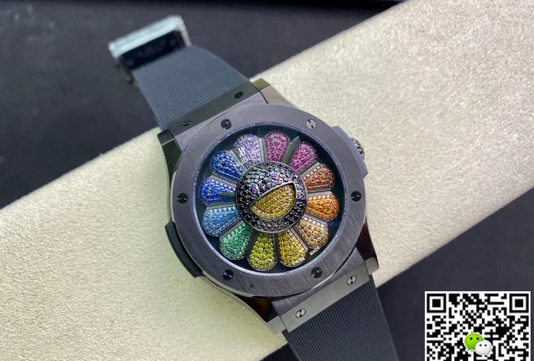 Hublot Classic Fusion Takashi Murakami 507.CX.9000.RX.TAK21 1:1 Best Edition Replica Watch Black Case